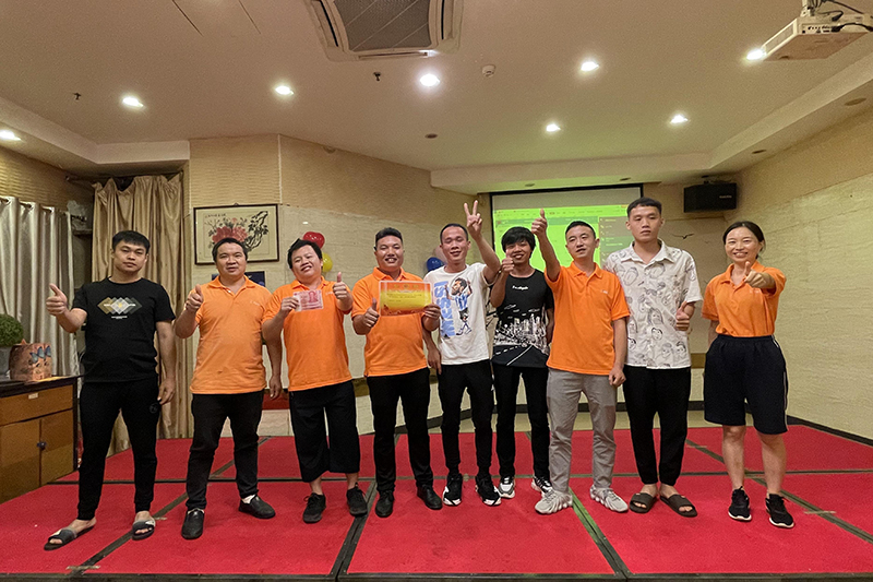 第二名：生產(chǎn)部冠軍隊