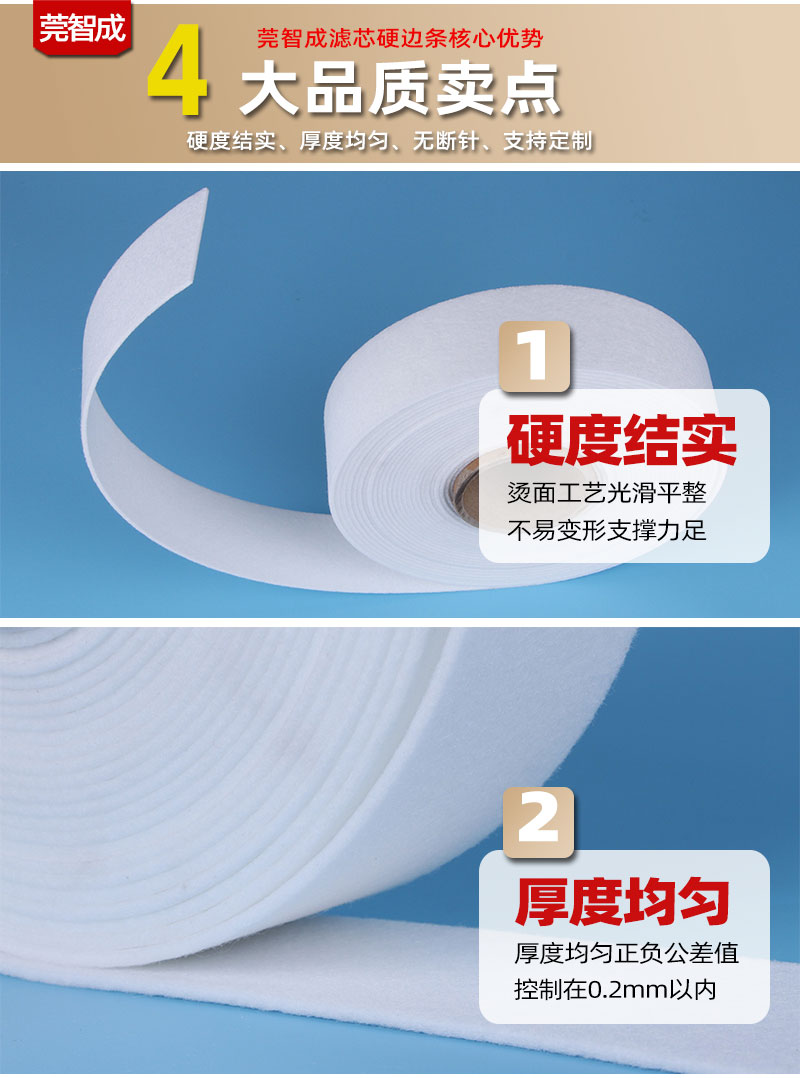 濾芯硬邊條-4大產品優(yōu)勢